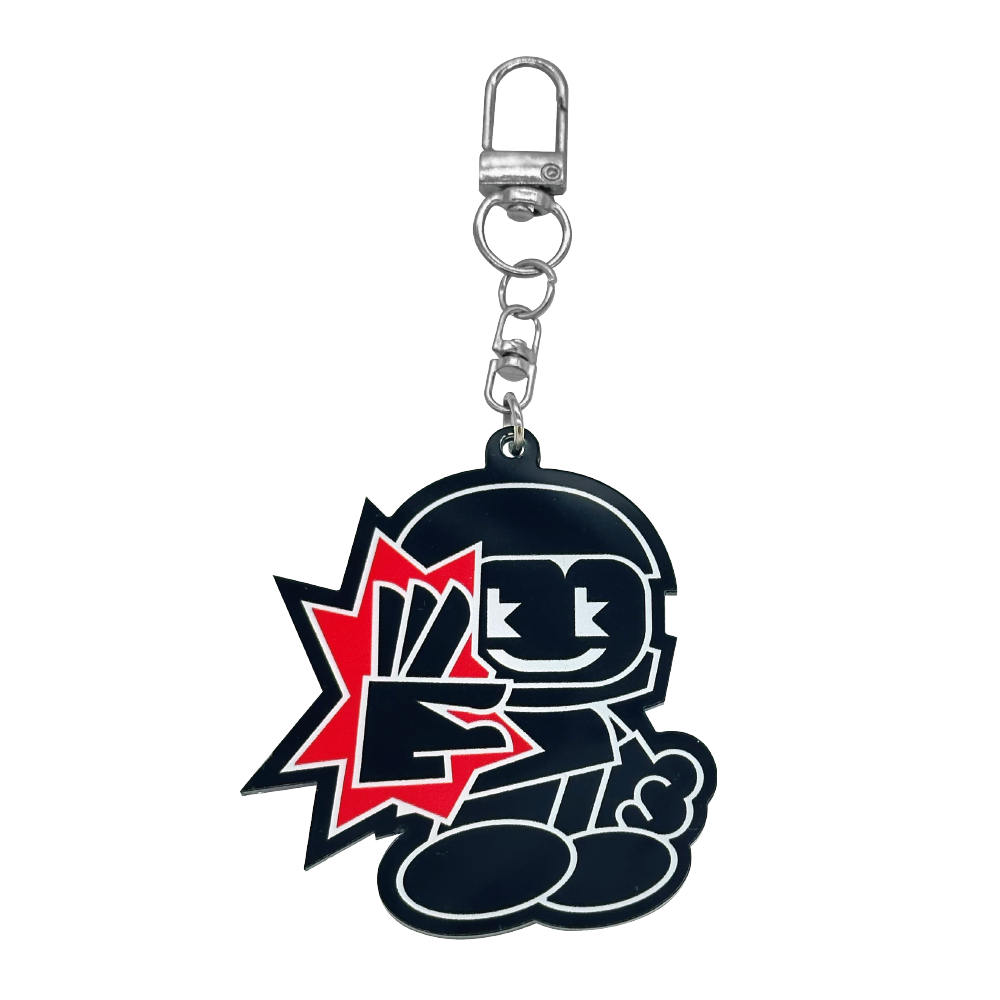 Kaemero-kun Keychain (K-Pose Ver.)