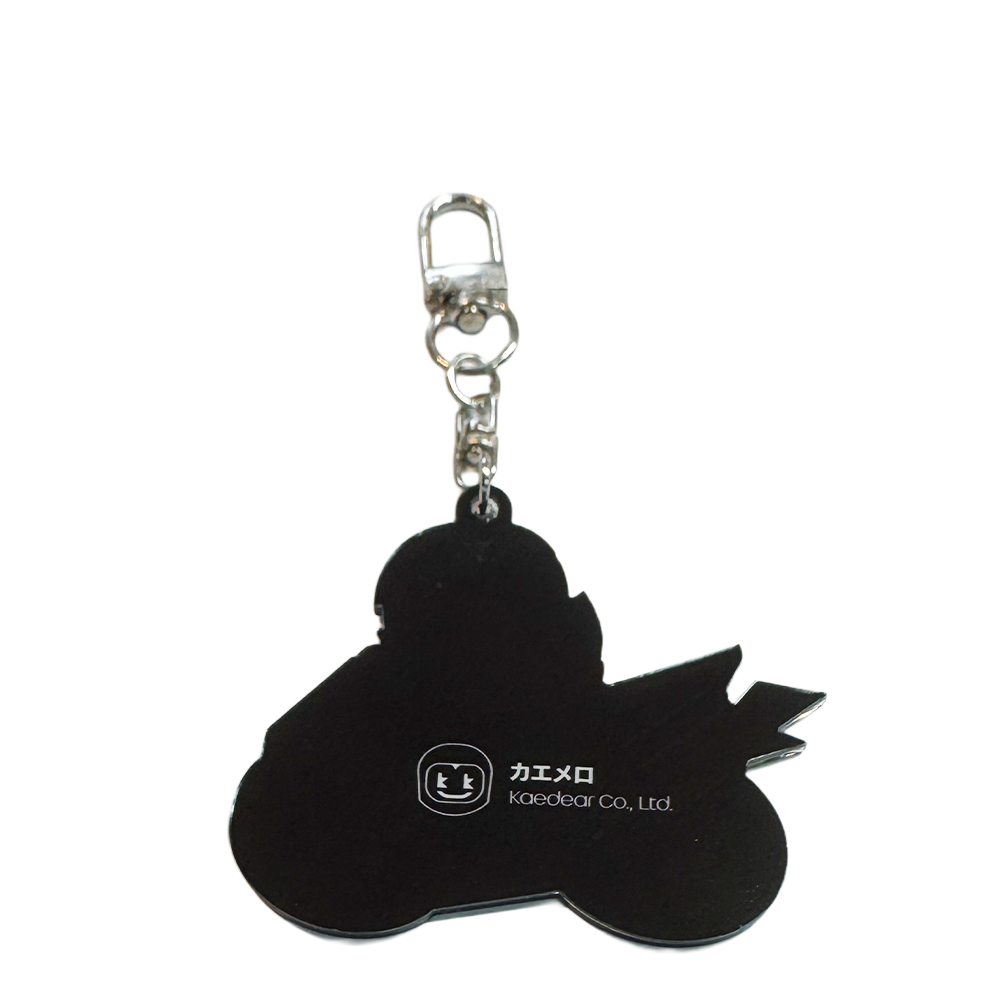 Kaemero-kun Keychain (Bike Version)
