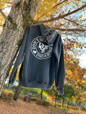 VINTAGE BLACK HOODIE   DGBB-9