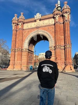 Classic long sleeve T-shirt(BLACK/WHITE)  DGBB-2(ブラック / ホワイト)