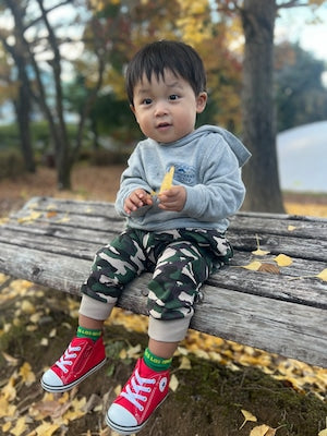 kids hoodie  DGBB-11 (navy / gray)