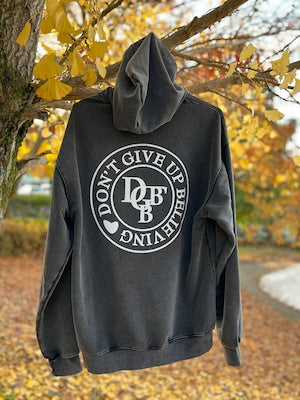 VINTAGE BLACK HOODIE DGBB-9
