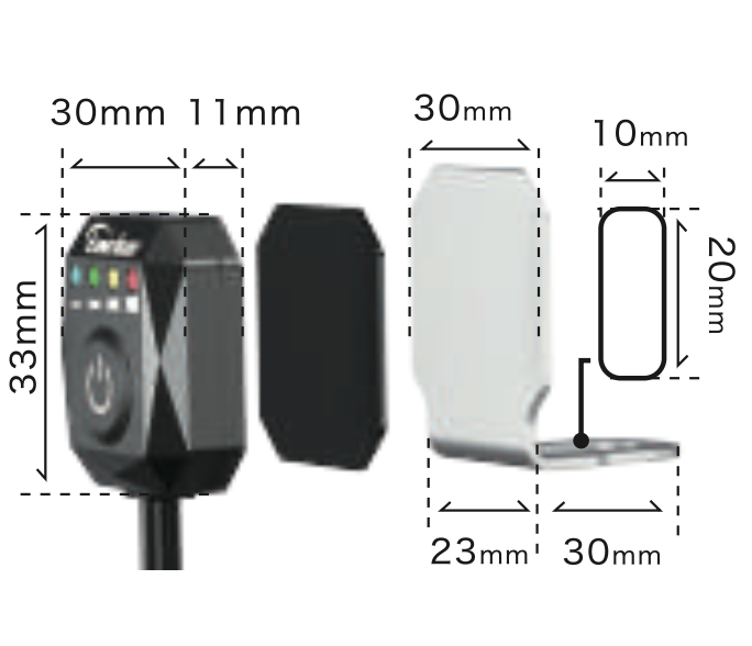Grip heater Grip diameter 22.2mm Length 115/120/125/130mm KDR-GH3S (separate)