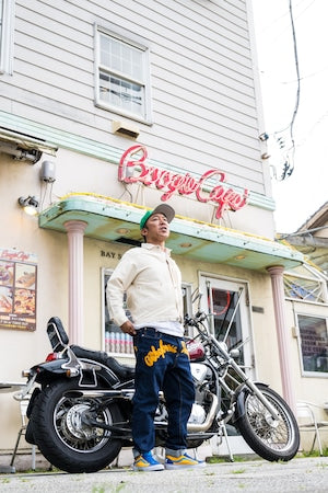 201 STRETCH DENIM~フロント刺繍あり~    dgbb-6