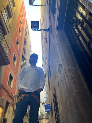 Classic long sleeve T-shirt(BLACK/WHITE)  DGBB-2(ブラック / ホワイト)