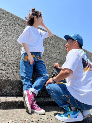 11ozダメージジーンズ (ユニセックス)  dgbb-7