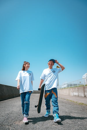 11ozダメージジーンズ (ユニセックス)  dgbb-7