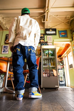 201 STRETCH DENIM~フロント刺繍あり~    dgbb-6