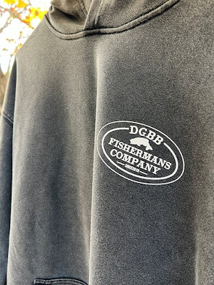 VINTAGE BLACK HOODIE DGBB-9