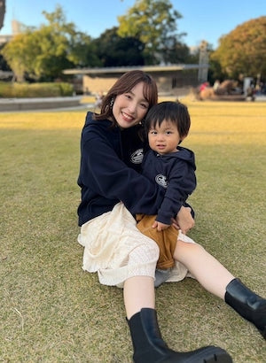 kids hoodie DGBB-11 (navy / gray)