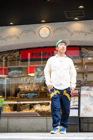 201 STRETCH DENIM~フロント刺繍あり~    dgbb-6