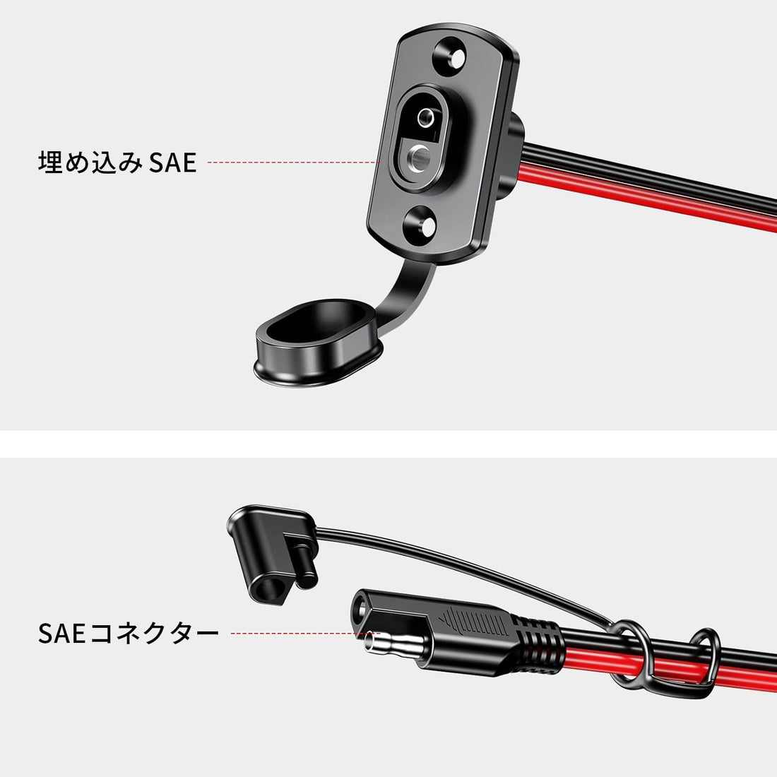 埋め込みSAEコネクター KDR-SAE2-30