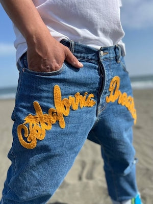 11ozダメージジーンズ (ユニセックス)  dgbb-7