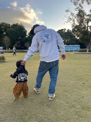 kids hoodie  DGBB-11 (navy / gray)