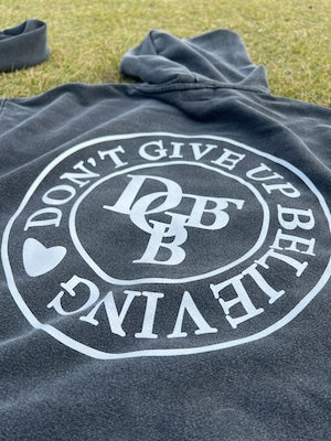 VINTAGE BLACK HOODIE   DGBB-9