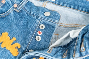 11ozダメージジーンズ (ユニセックス)  dgbb-7