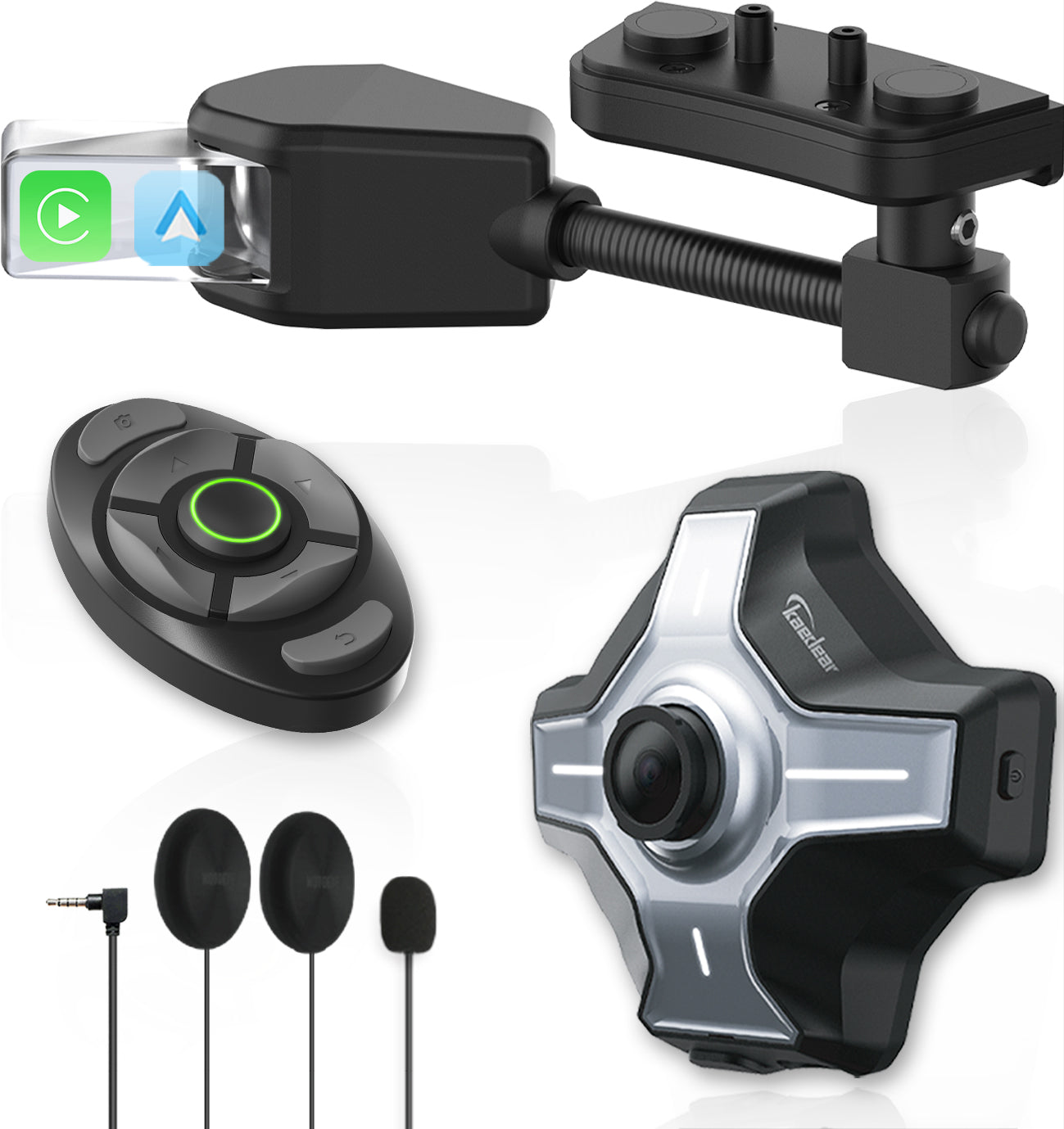 バイク用ヘッドアップディスプレイ スマートレコードアイ KDR-BH2