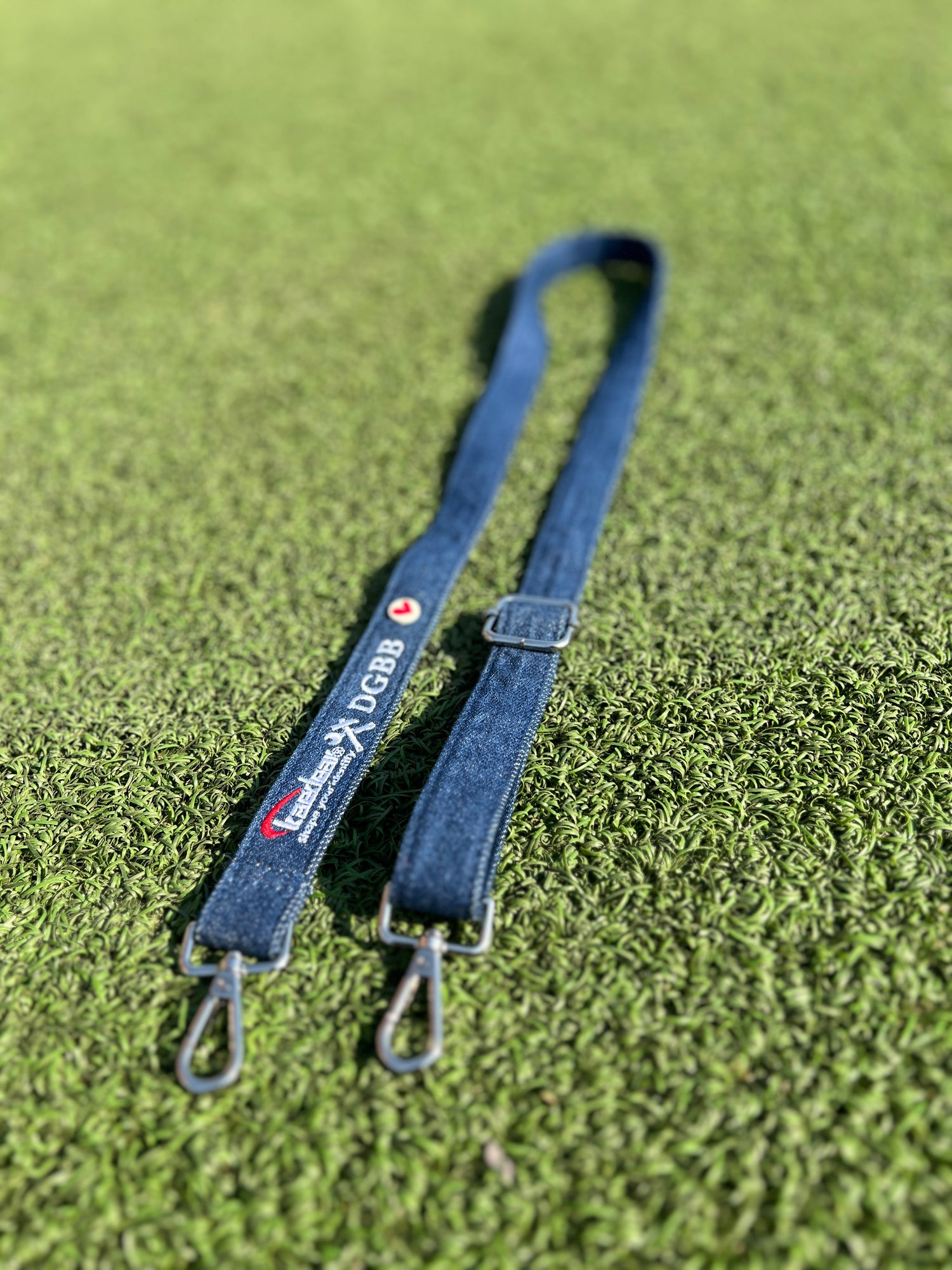 ドンゲバビー監修 Kaedear×DGBBコラボロゴ入り  高機能デニムショルダーベルト  KDR-ME-DG (bl / bk)