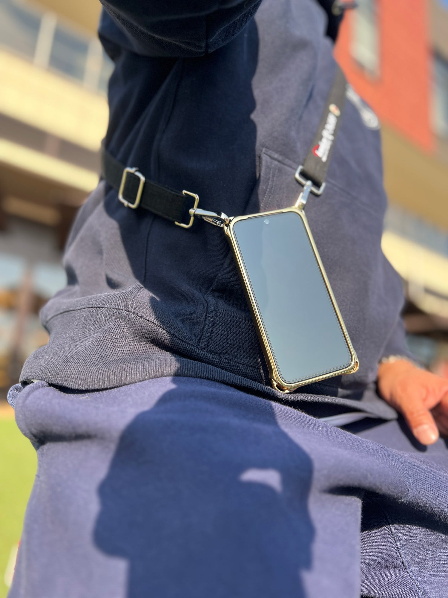 ドンゲバビー監修 Kaedear×DGBBコラボロゴ入り  高機能デニムショルダーベルト  KDR-ME-DG (bl / bk)