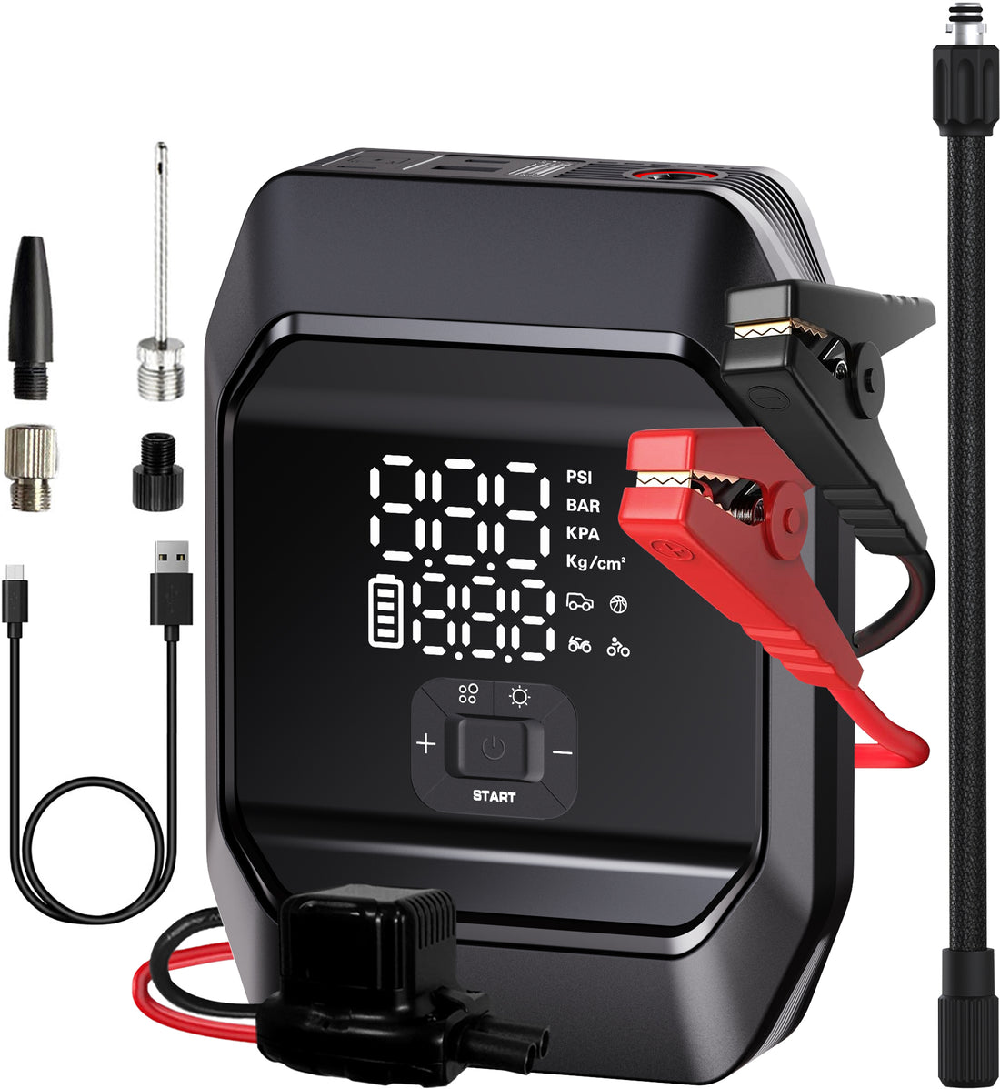 2in1ジャンピング&コンプレッサー KAM-AP1