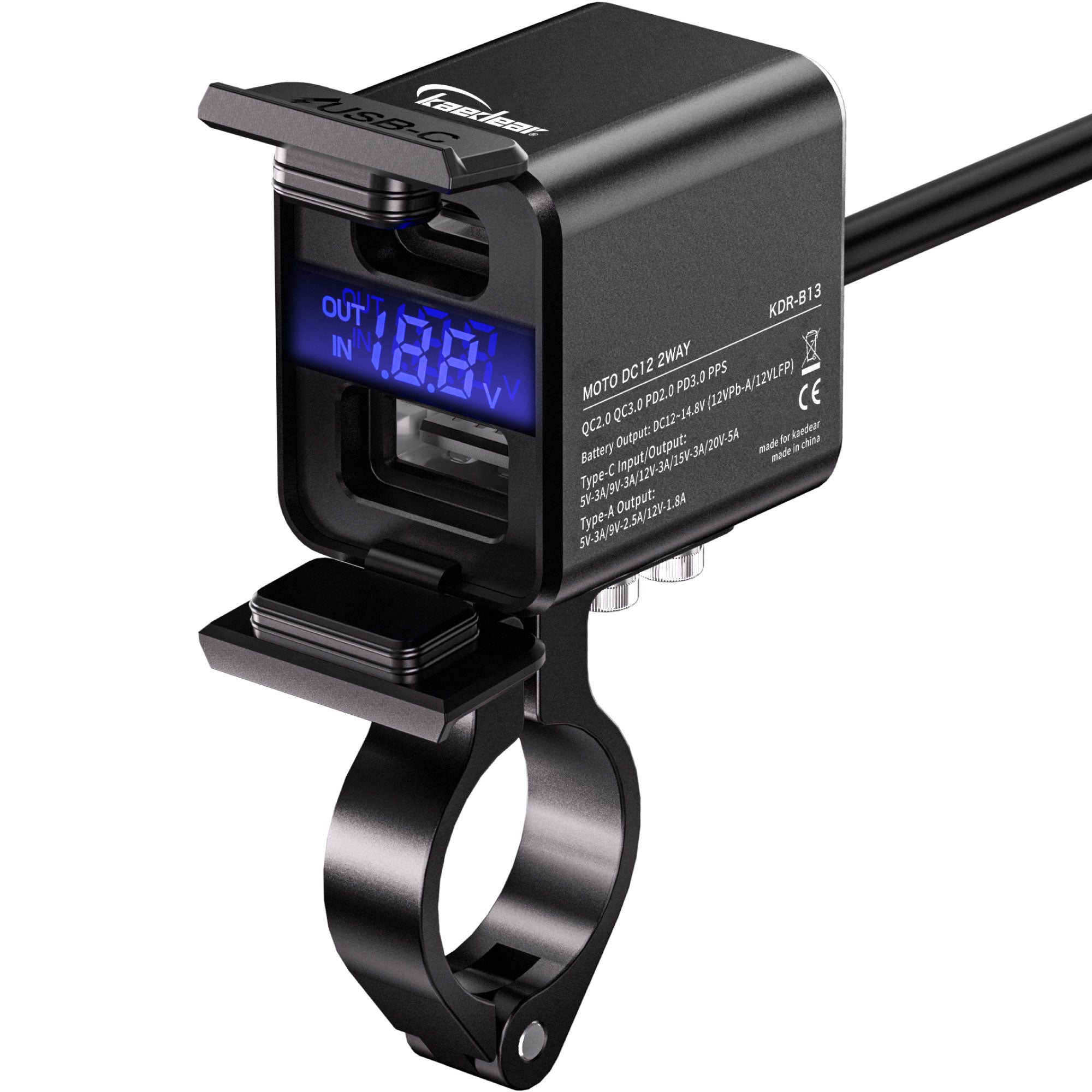 KDR-M3D Clamp USB