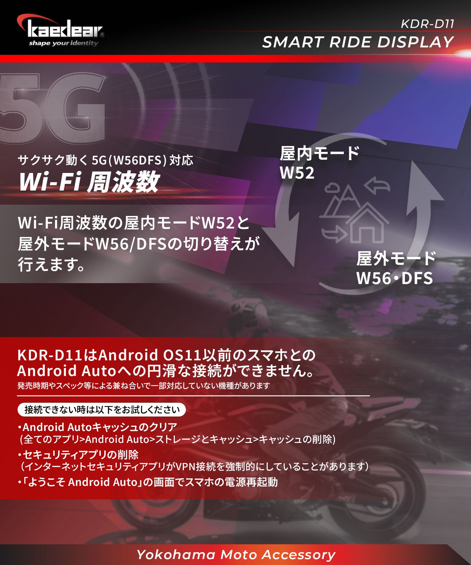 スマートライドディスプレイ KDR-D11