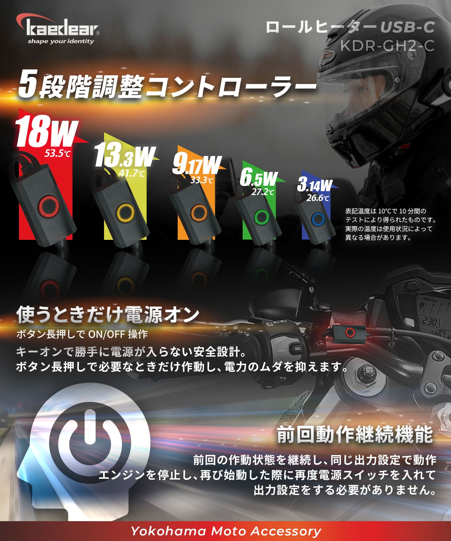 ロールヒーター KDR-GH2-C