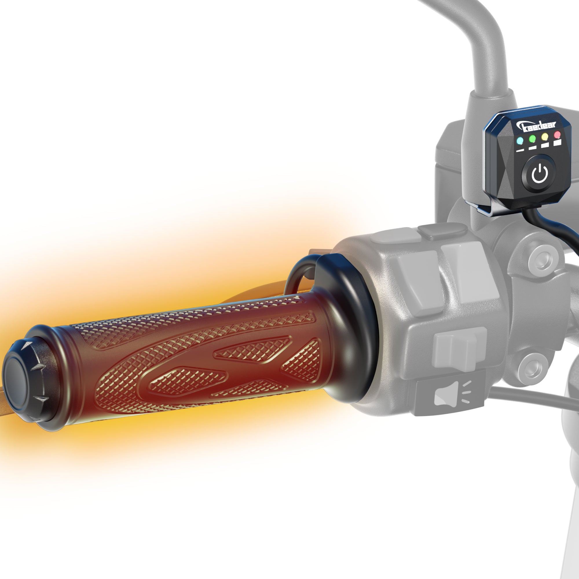 グリップヒーター グリップ径 22.2mm 長さ 115/120/125/130mm KDR-GH3S (セパレート)