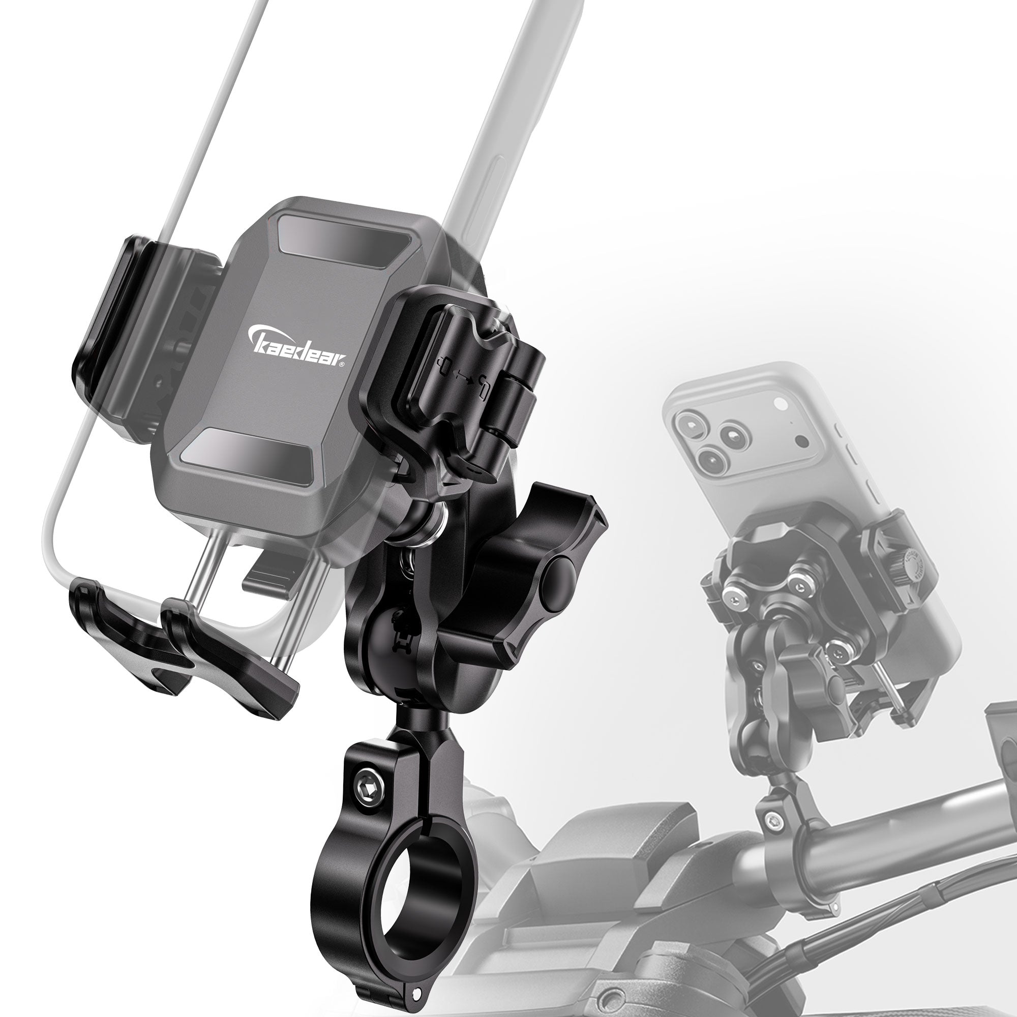 クイックアジャスター/Air Mount KDR-M33C-M-BK (1インチボール)