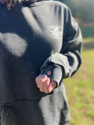 VINTAGE BLACK HOODIE   DGBB-9