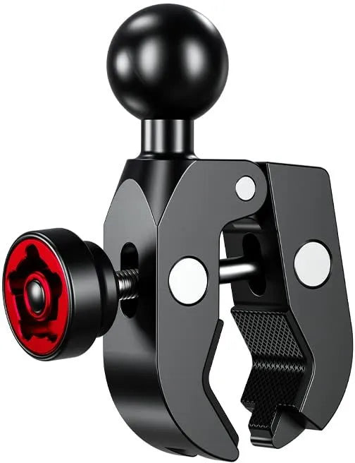 Kaedear Motorcycle Smartphone Holder Vice Mount 12.7mm to 50.8mm KDR-R23S (1 inch ball security)