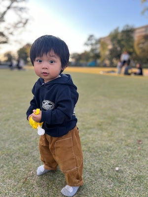 kids hoodie  DGBB-11 (navy / gray)