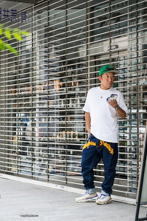 201 STRETCH DENIM~フロント刺繍あり~    dgbb-6