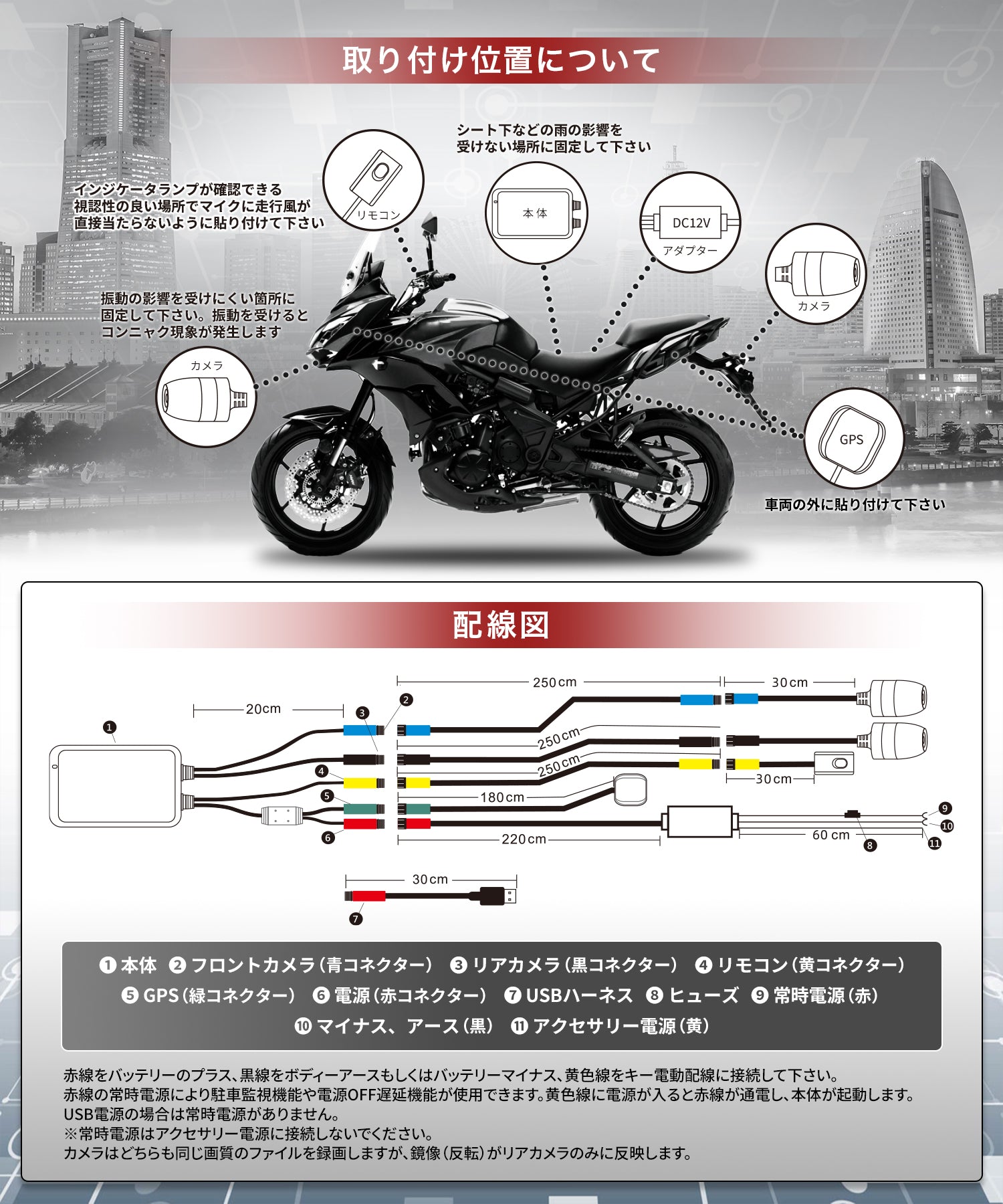 ドライブレコーダー KDR-D711