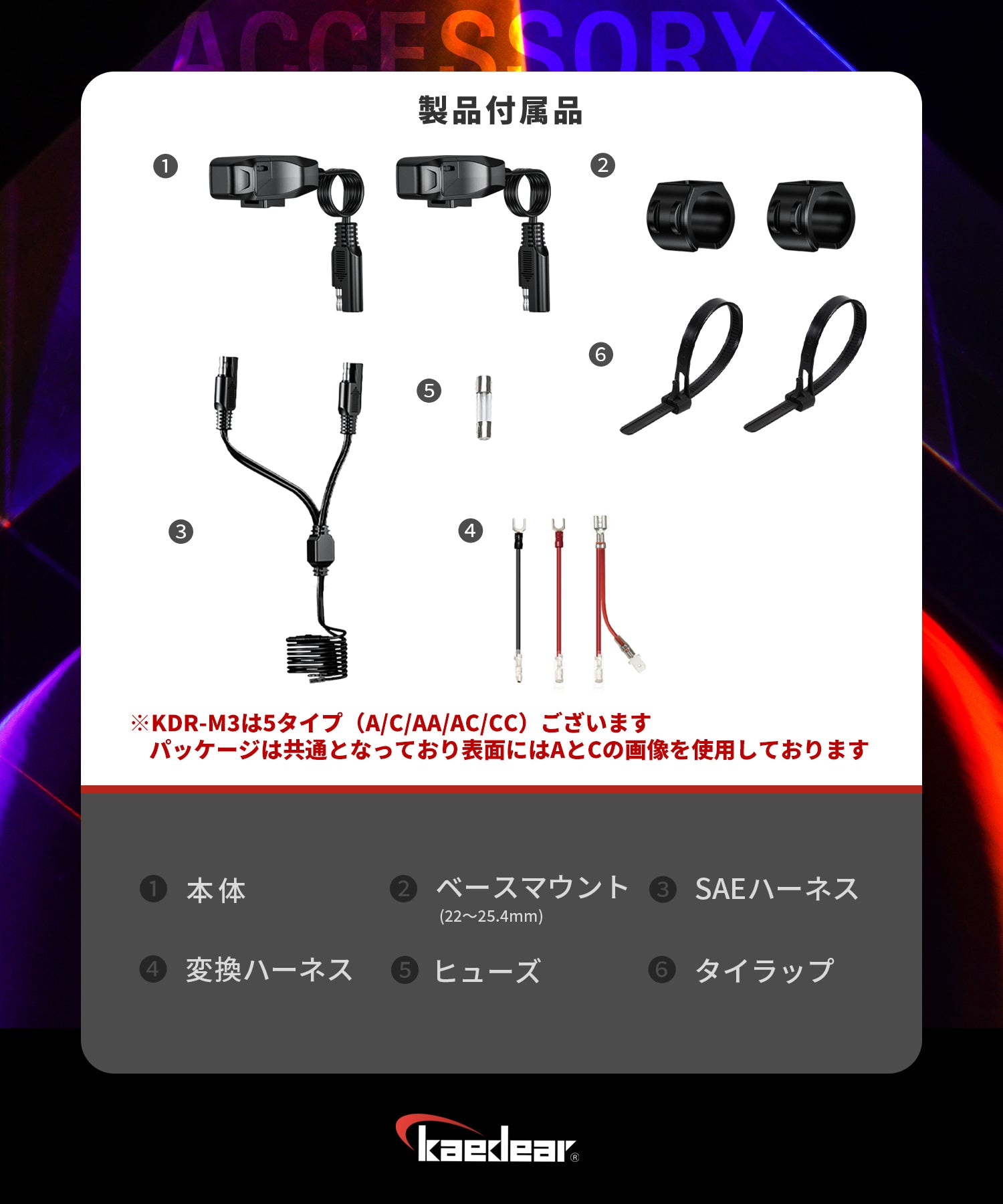 KDR-M3C-C (タイプCC)