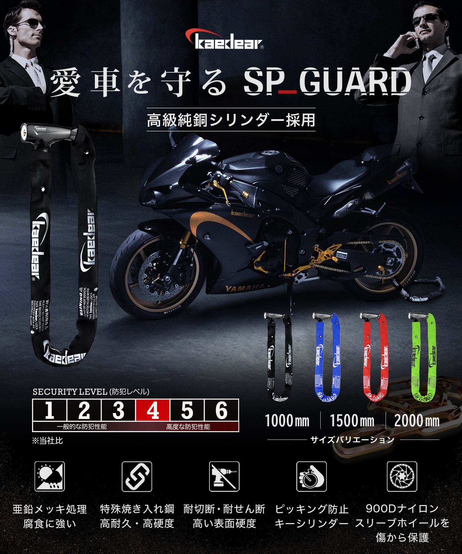 SP-GUARD タイプ チェーン KDR-LK1