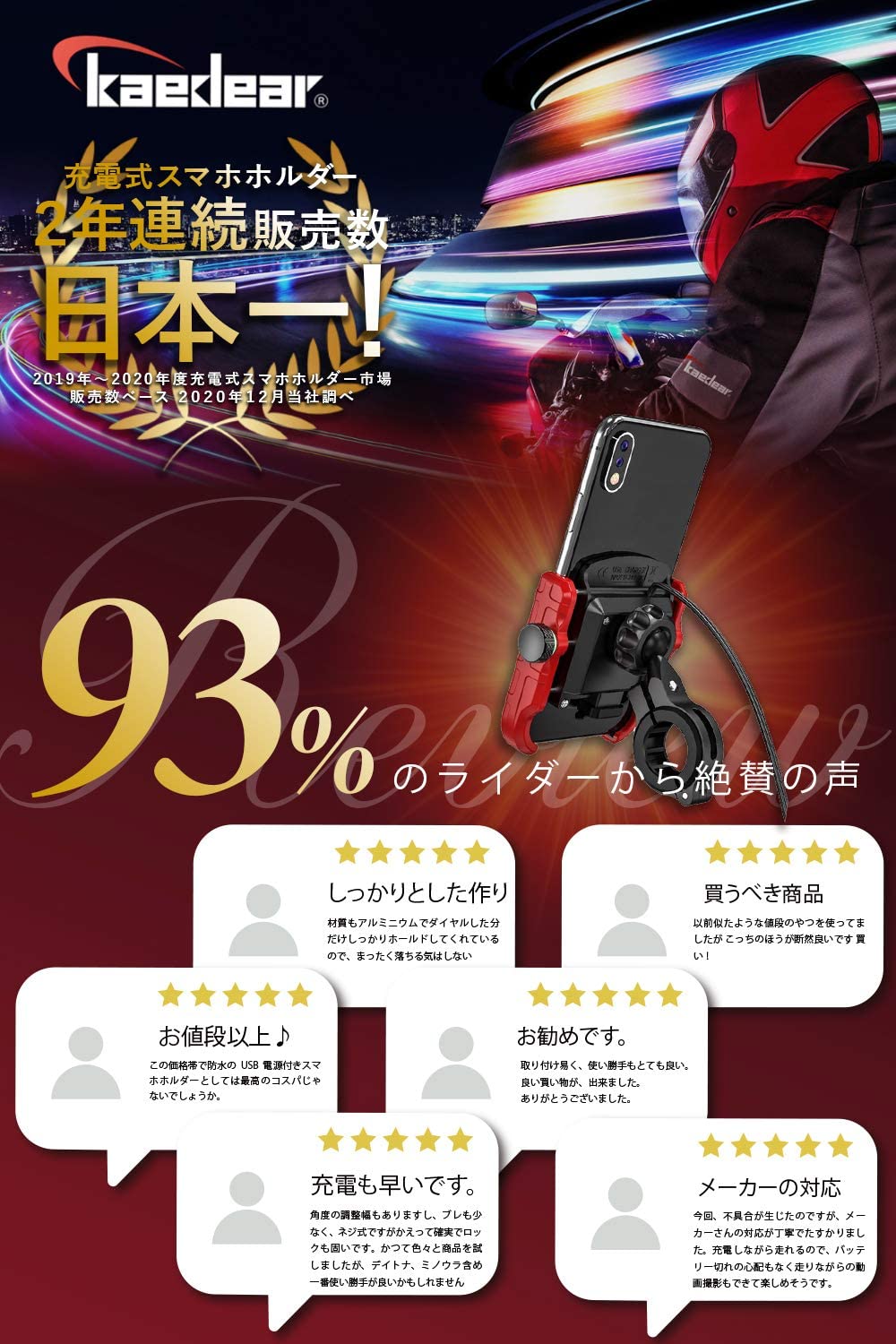 パワーグリップ USB - Kaedear(カエディア)