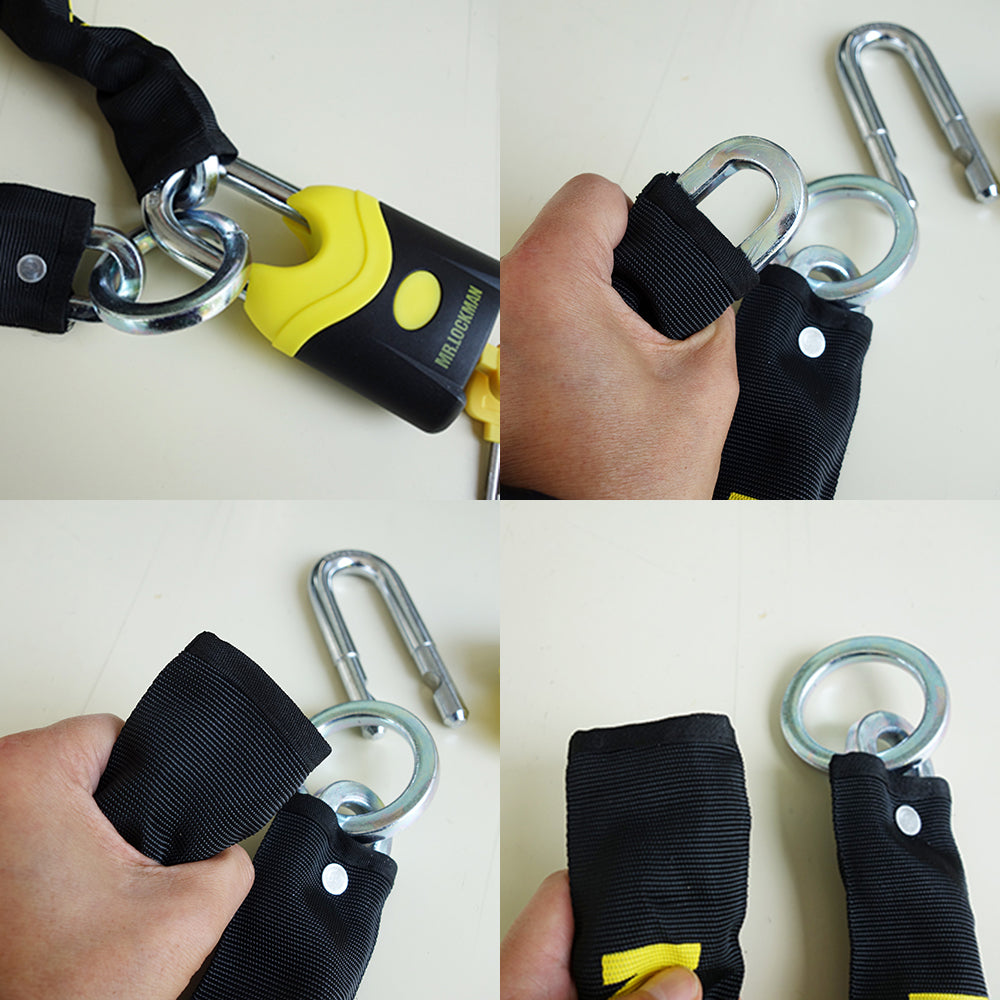 ミスターロックマン  ストロング8  BK/YE 【 ML-020】2.4m