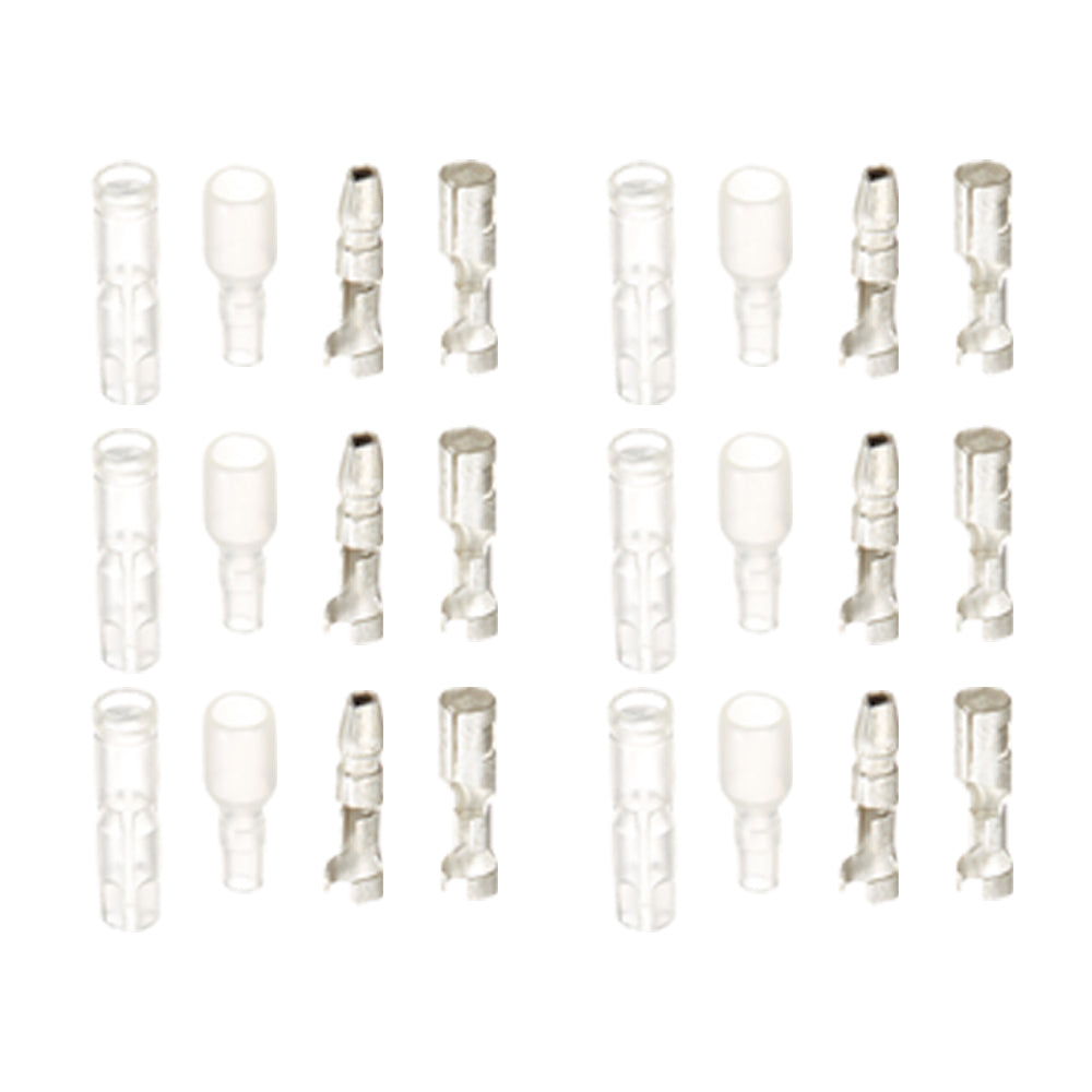 Giboshi Male Female Crimp Terminal Sleeves 6 Sets