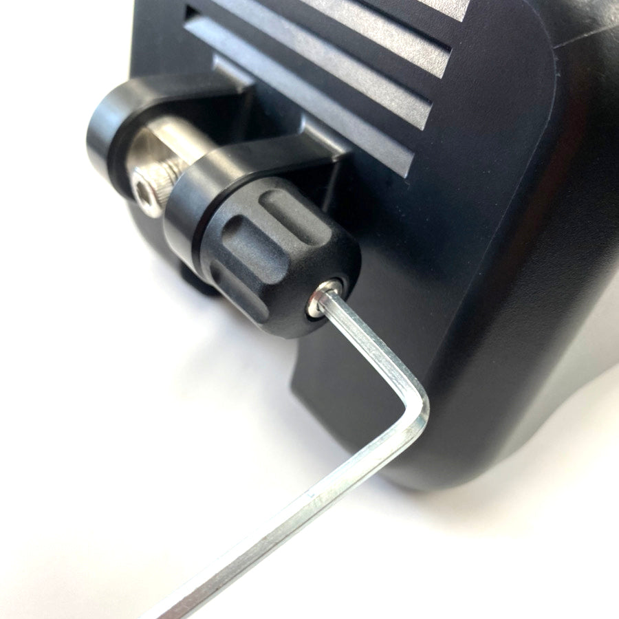 Sun visor KDR-V1 shaft assembly