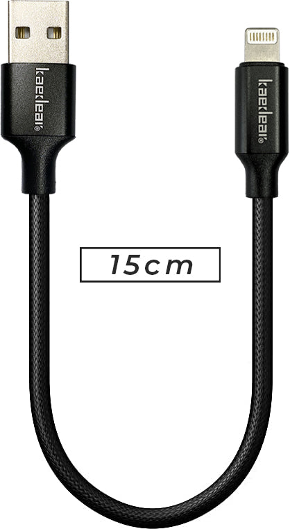 USB charging cable 15cm Lightning iPhone (Type A to Type L) KDR-SC1-L15