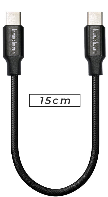 USB charging cable 15cm Android (Type C to Type C) KDR-SC2-C15