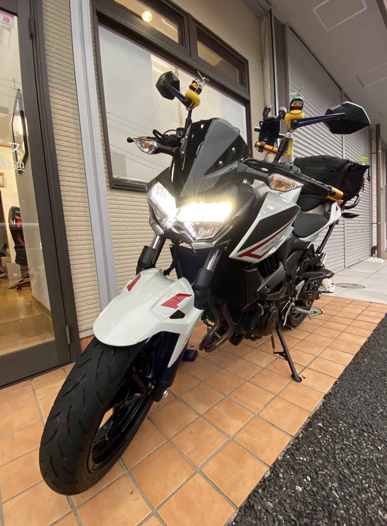 Z400アヒルライダー！！