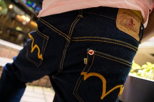 201 STRETCH DENIM～フロント刺繍あり～