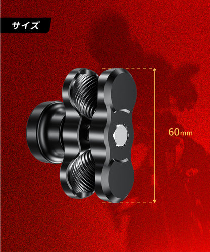 Mounting parts anti-theft (60mm/anti-theft/aluminum) KDR-R1-3-60MM