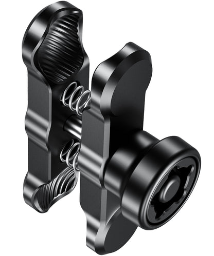 アルミ 中間マウント 25.4mm 1インチ ボール 盗難防止 (90mm/防犯/アルミ) KDR-R2-3-90MM