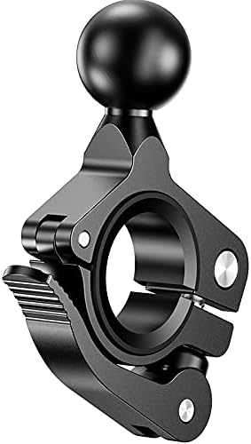 Kaedear Motorcycle Smartphone Holder Bar Mount Ball Joint Aluminum KDR-R18 (1 inch (25.4 mm)/Quick)