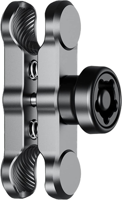 Aluminum Intermediate Mount 25.4mm 1 inch Ball Anti-Theft (90mm/Anti-Theft/Aluminum) KDR-R2-3-90MM