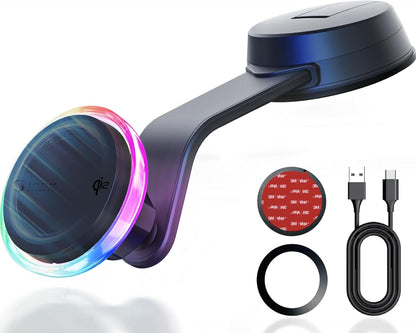 フレキシブルアーム LED&amp;WINDマグチャージャー KAM-A8