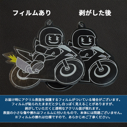 カエメロくんキーホルダー(バイクver) – 株式会社Kaedear カエメロくんキーホルダー(バイクver) – 株式会社Kaedear